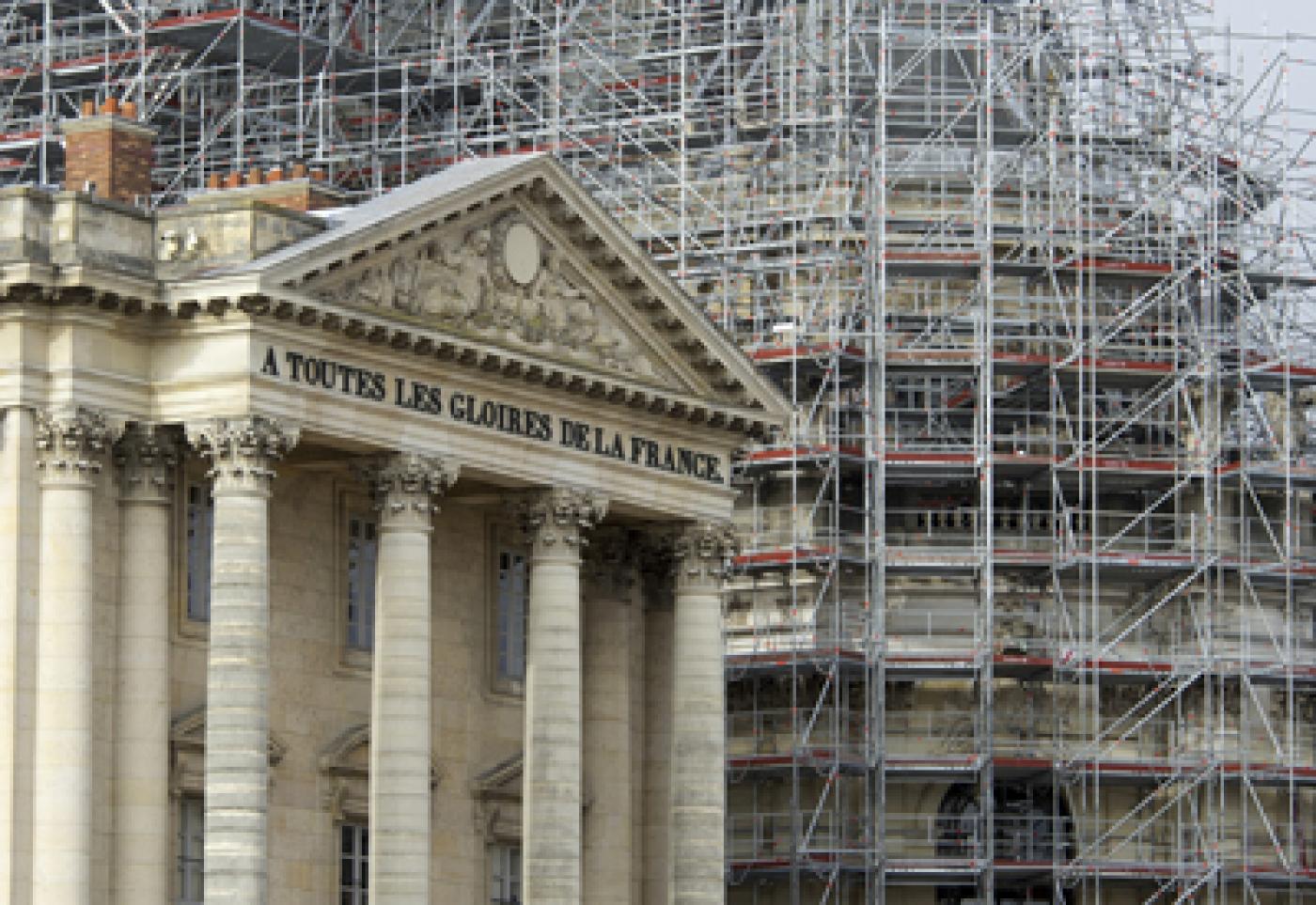 Restauration royale à Versailles