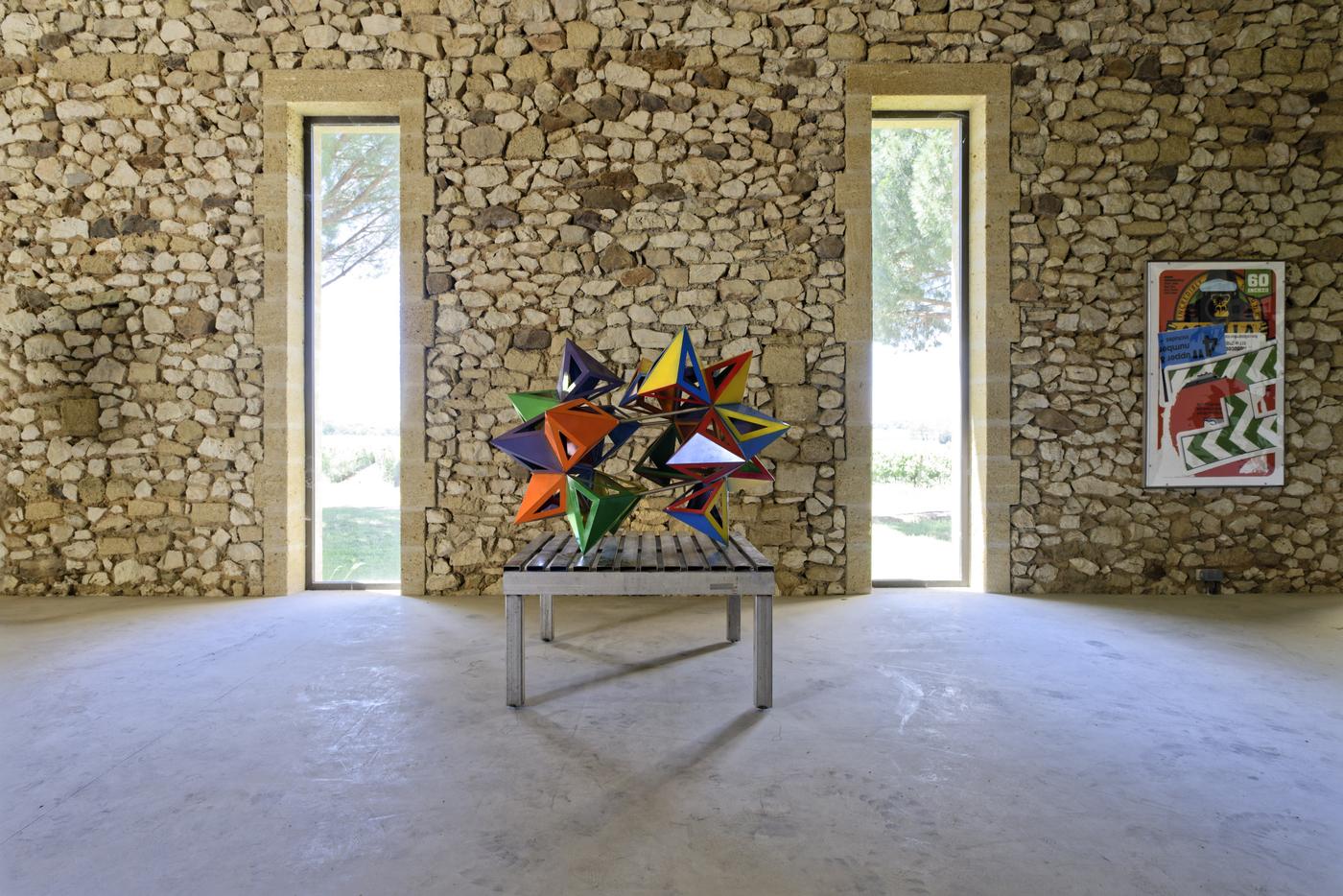 Vue de l&amp;#039;exposition « Frank Stella. Recent Works », galerie Ceysson &amp;amp; Bénétière.