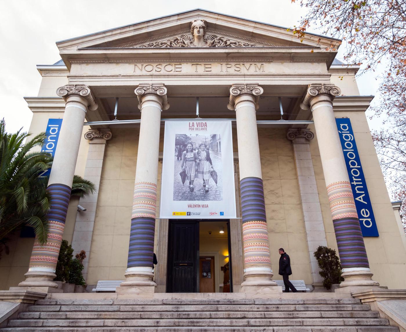 Le Museo Nacional de Antropología de Madrid.