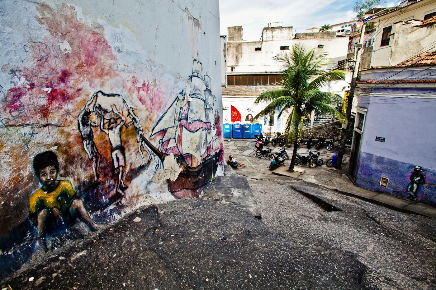 Le quartier de Pequena África à Rio de Janeiro.