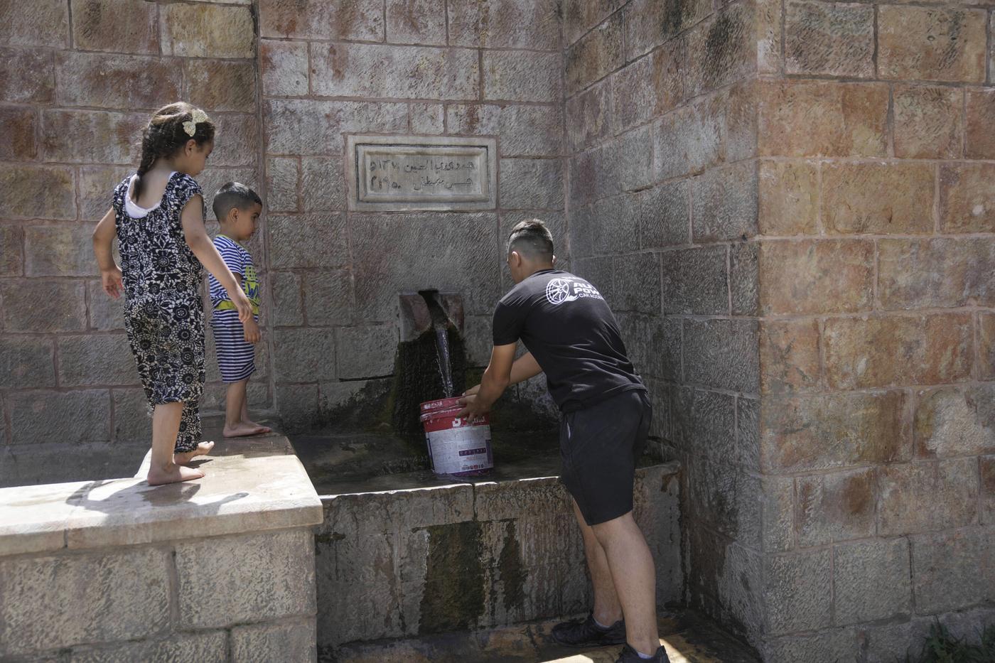 La source de Battir en Cisjordanie.