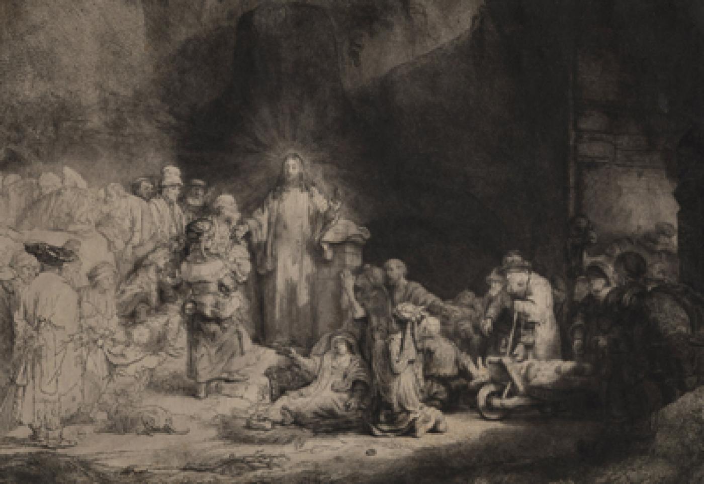 Les gravures de Rembrandt au musée Condé