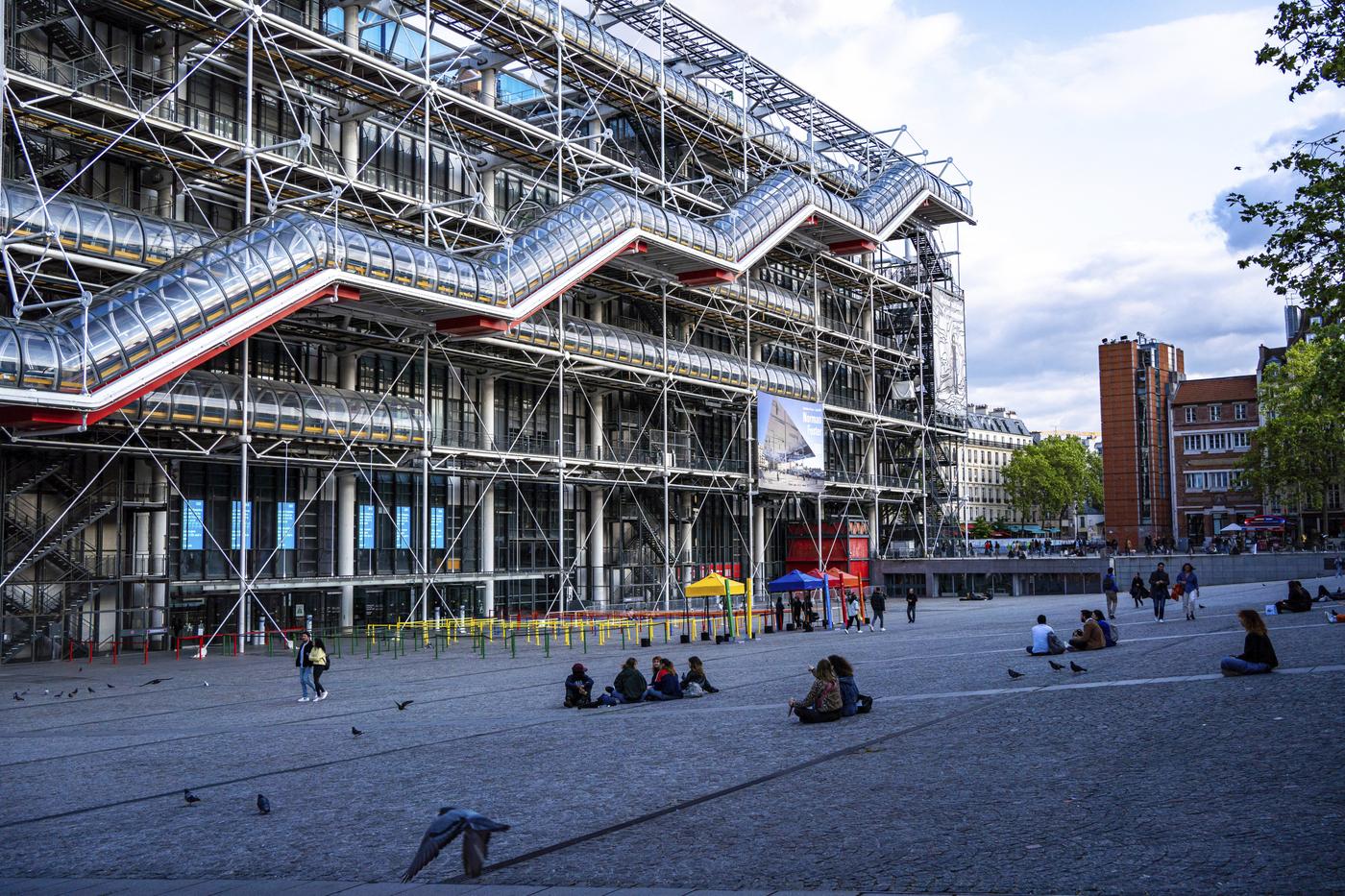 Le Centre Pompidou.