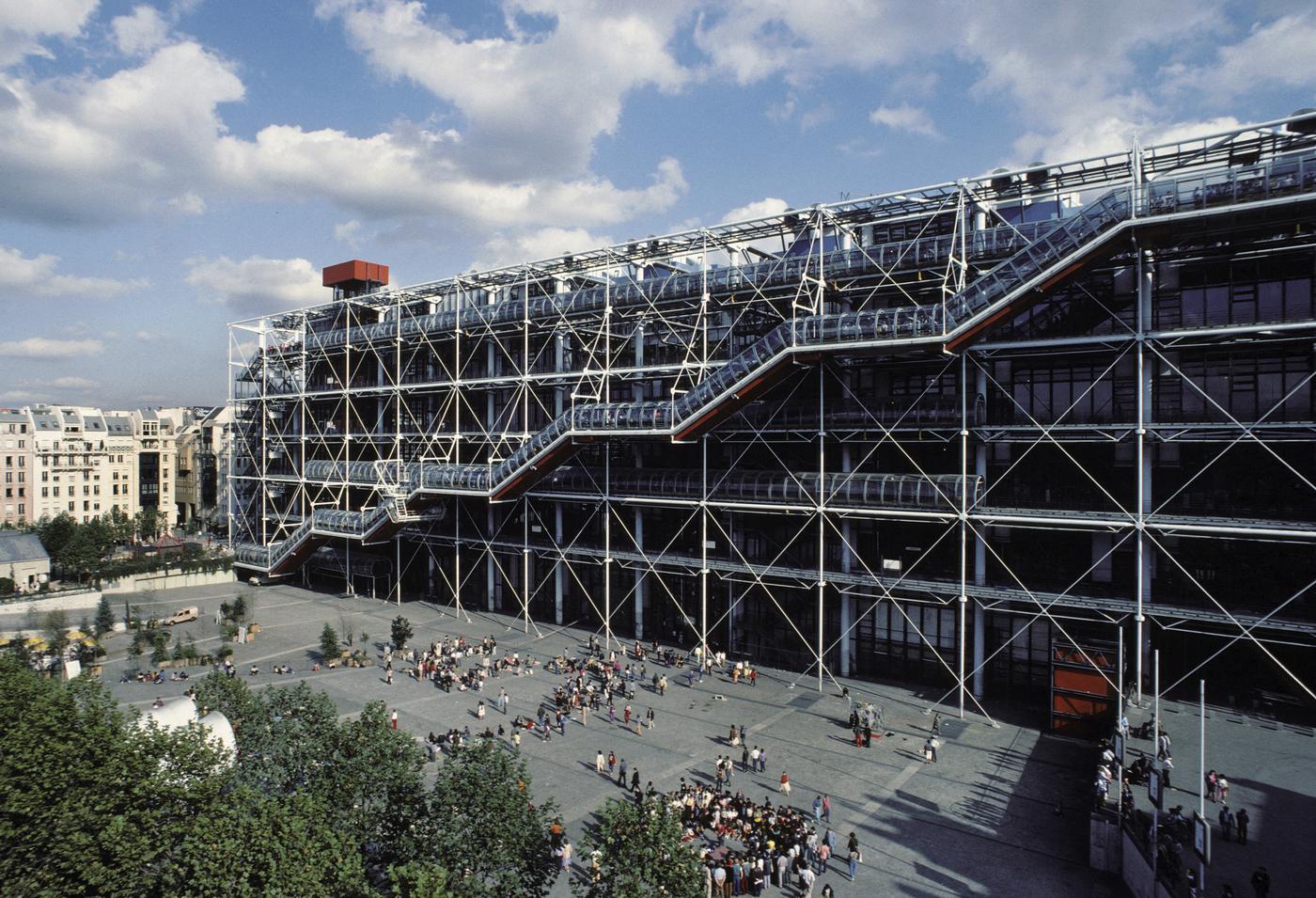 Le Centre Pompidou.