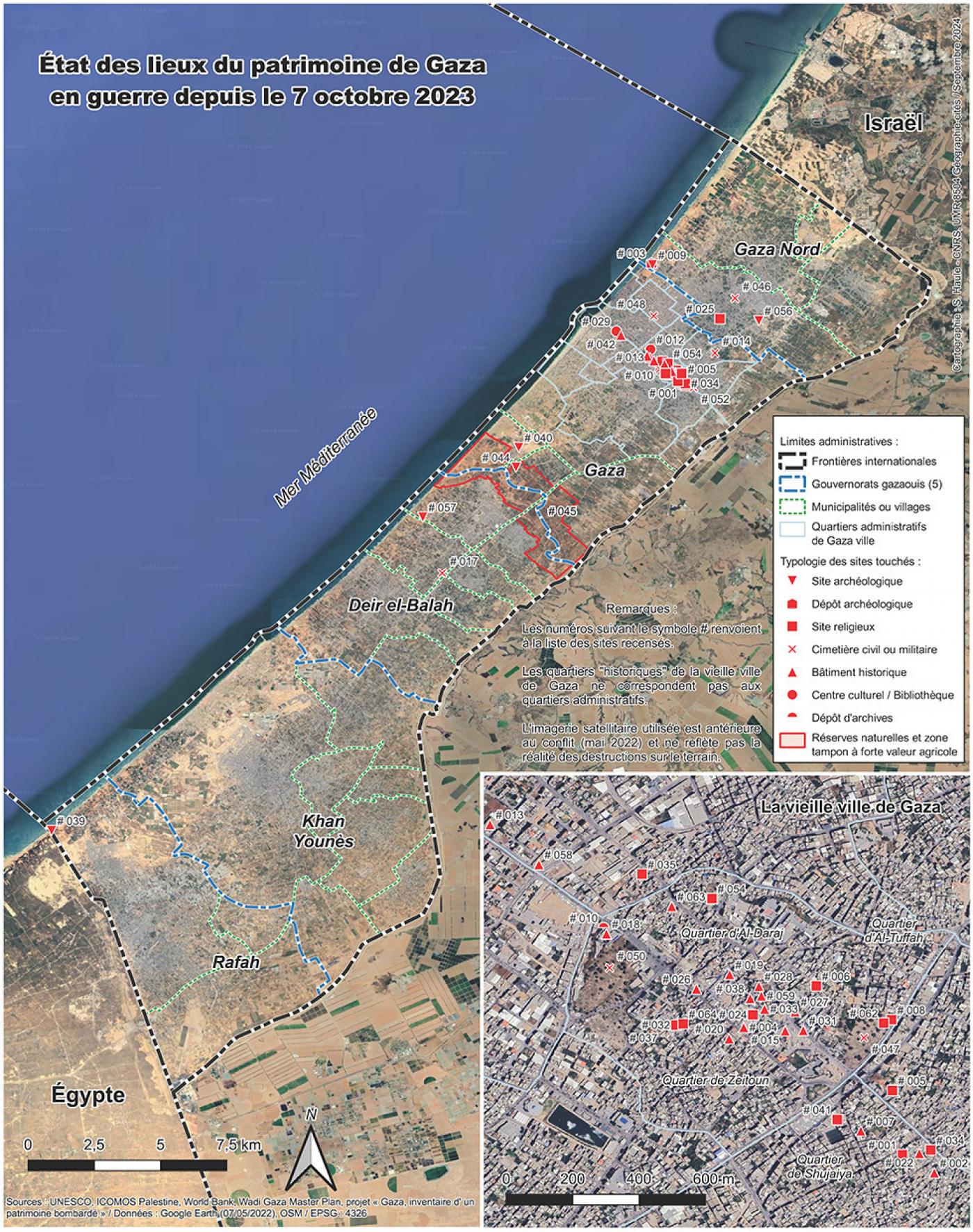 Des chercheurs publient un inventaire du patrimoine détruit à Gaza