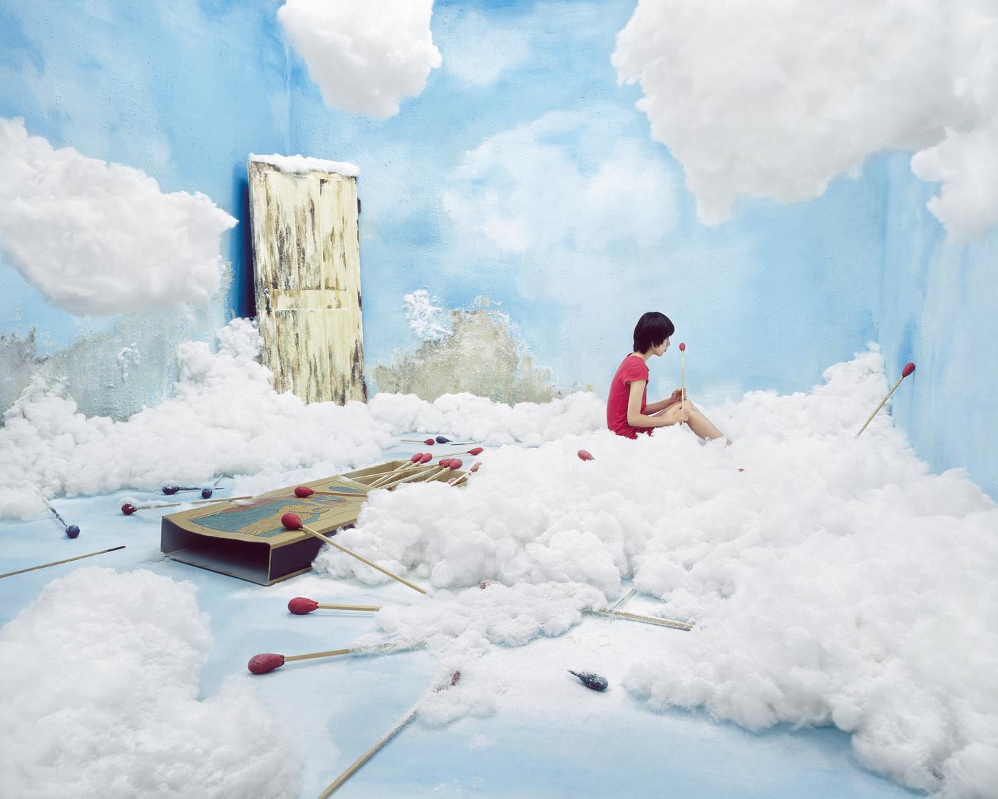 JeeYoung Lee, The Little Match Girl, 2008, impression pigmentaire, 128 x 160 cm.