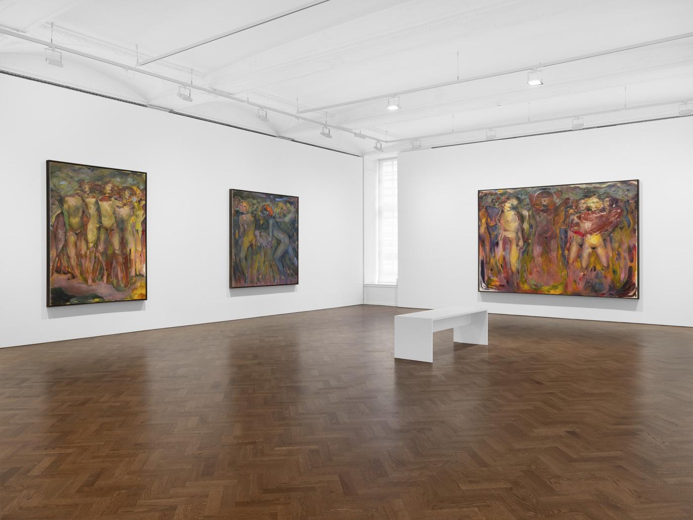 Exposition Embodied Forms : Painting Now, galerie Thaddaeus Ropac Londres, 2024.