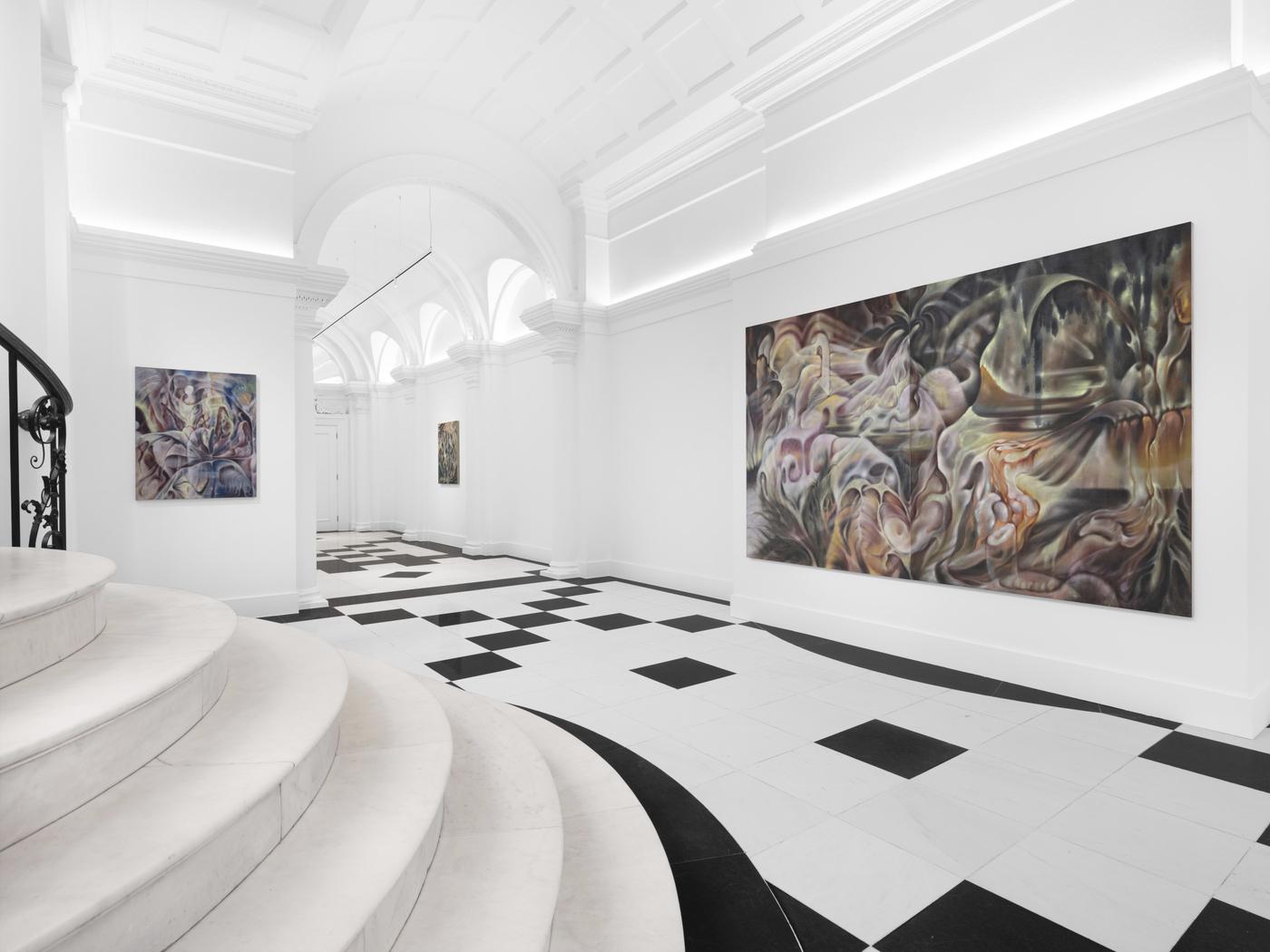 Exposition Embodied Forms : Painting Now, galerie Thaddaeus Ropac Londres, 2024.