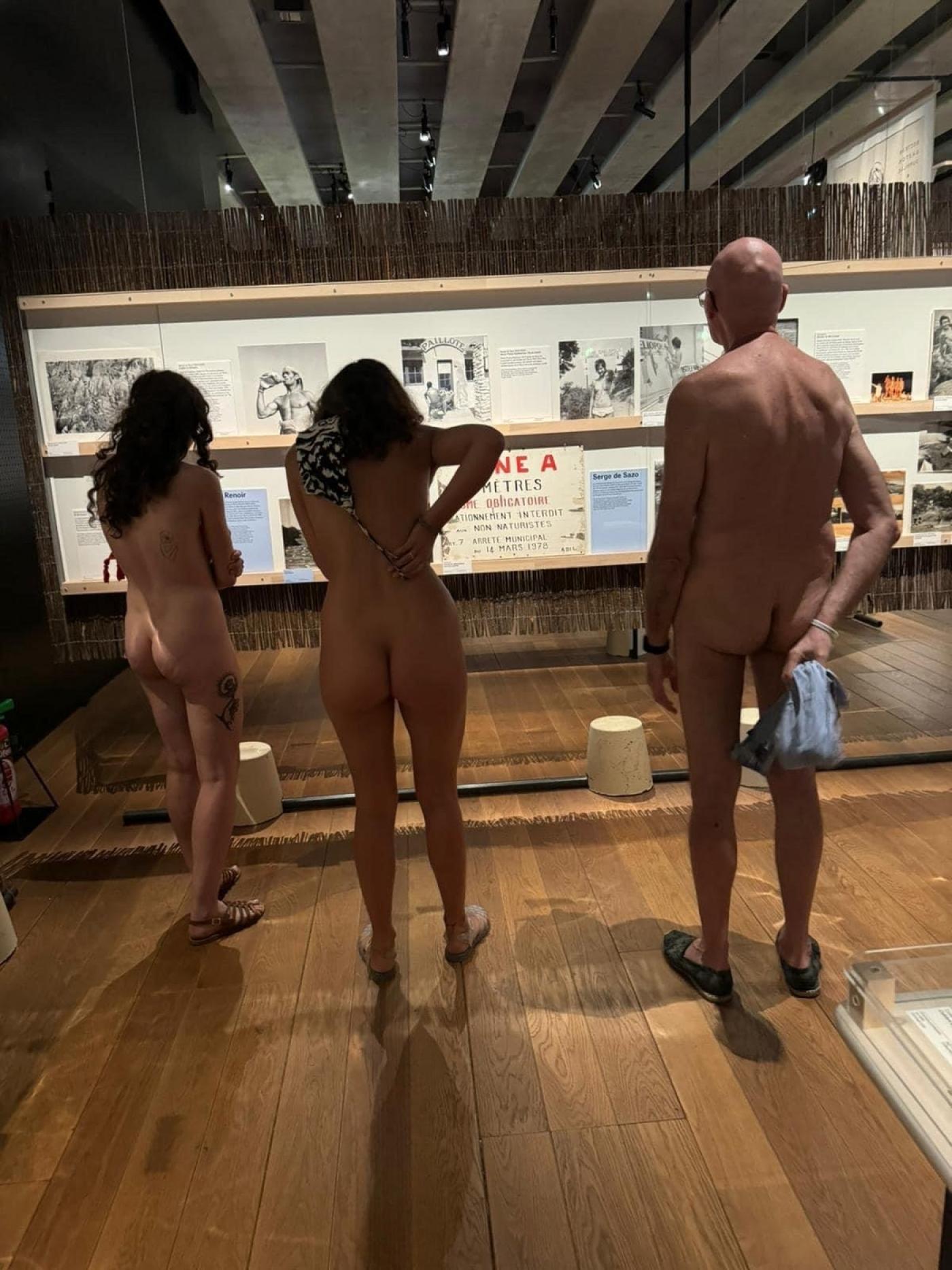 Visite naturiste de l’exposition « Paradis Naturistes » au Mucem à Marseille jusqu’au 9 décembre 2024.