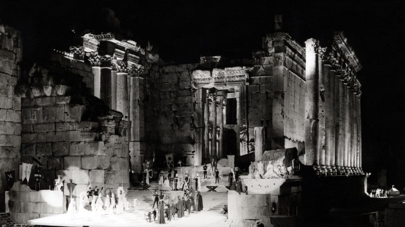 Festival international de Baalbek 1963, "La Comédie de l&amp;#039;est".