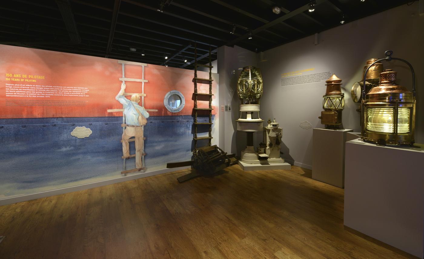 Le musée maritime de Nouvelle-Calédonie à Nouméa.