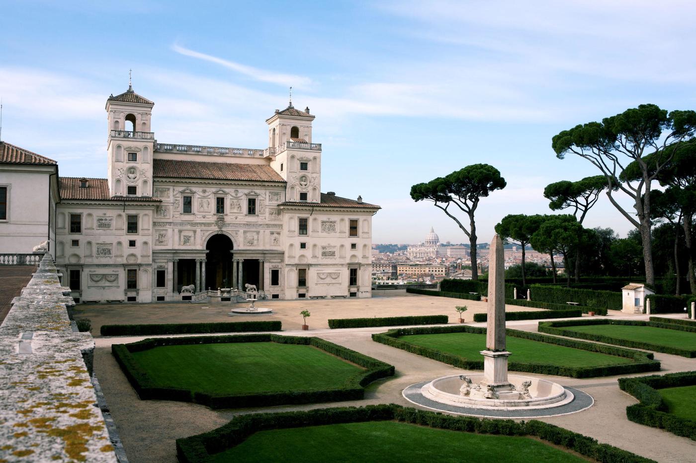 La Villa Médicis à Rome.