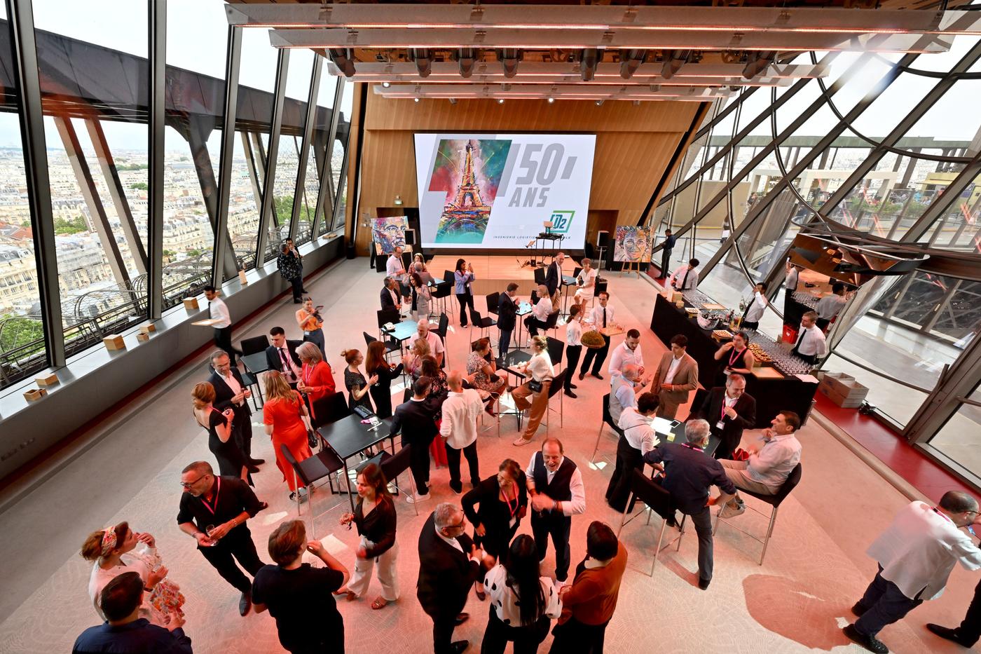 Fête d&amp;#039;entreprise, Salle Gustave Eiffel.