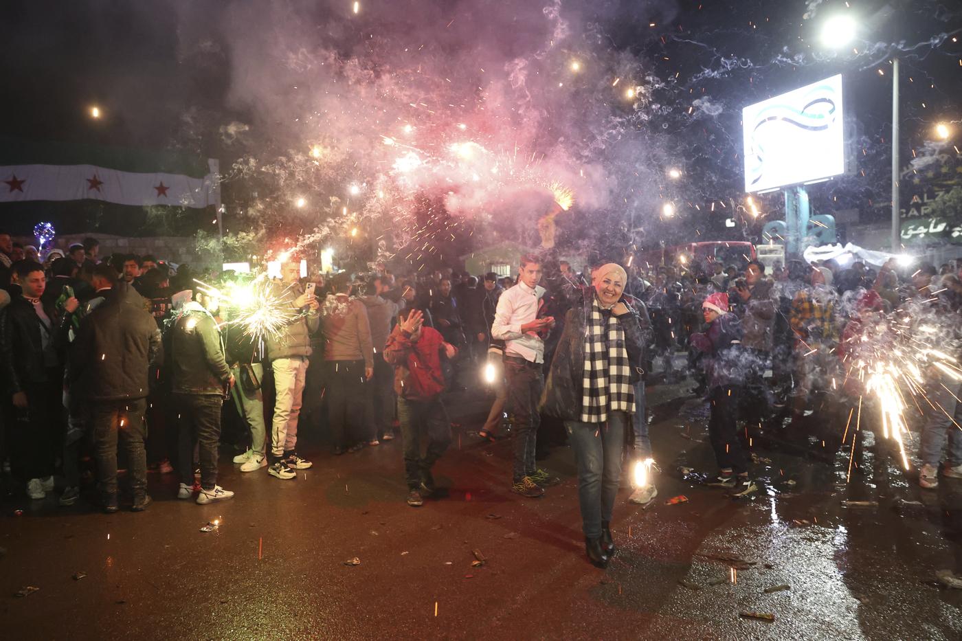 Les célébrations du nouvel an 2025 à Damas.