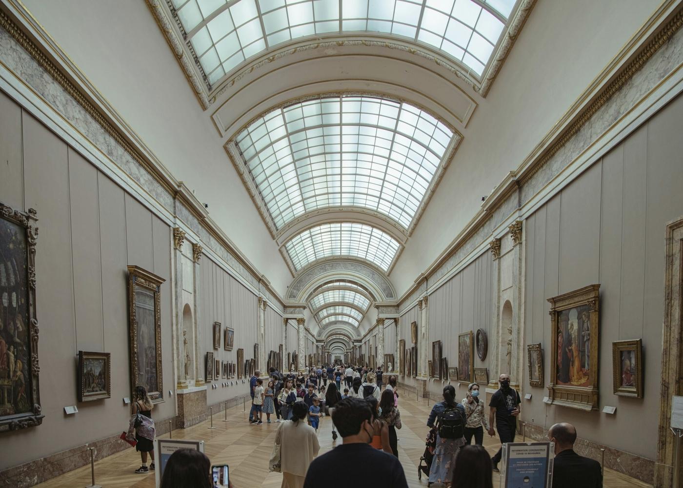 Le musée du Louvre.