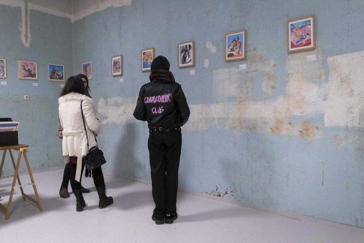 Une exposition à la Halle Tropisme à Montpellier.