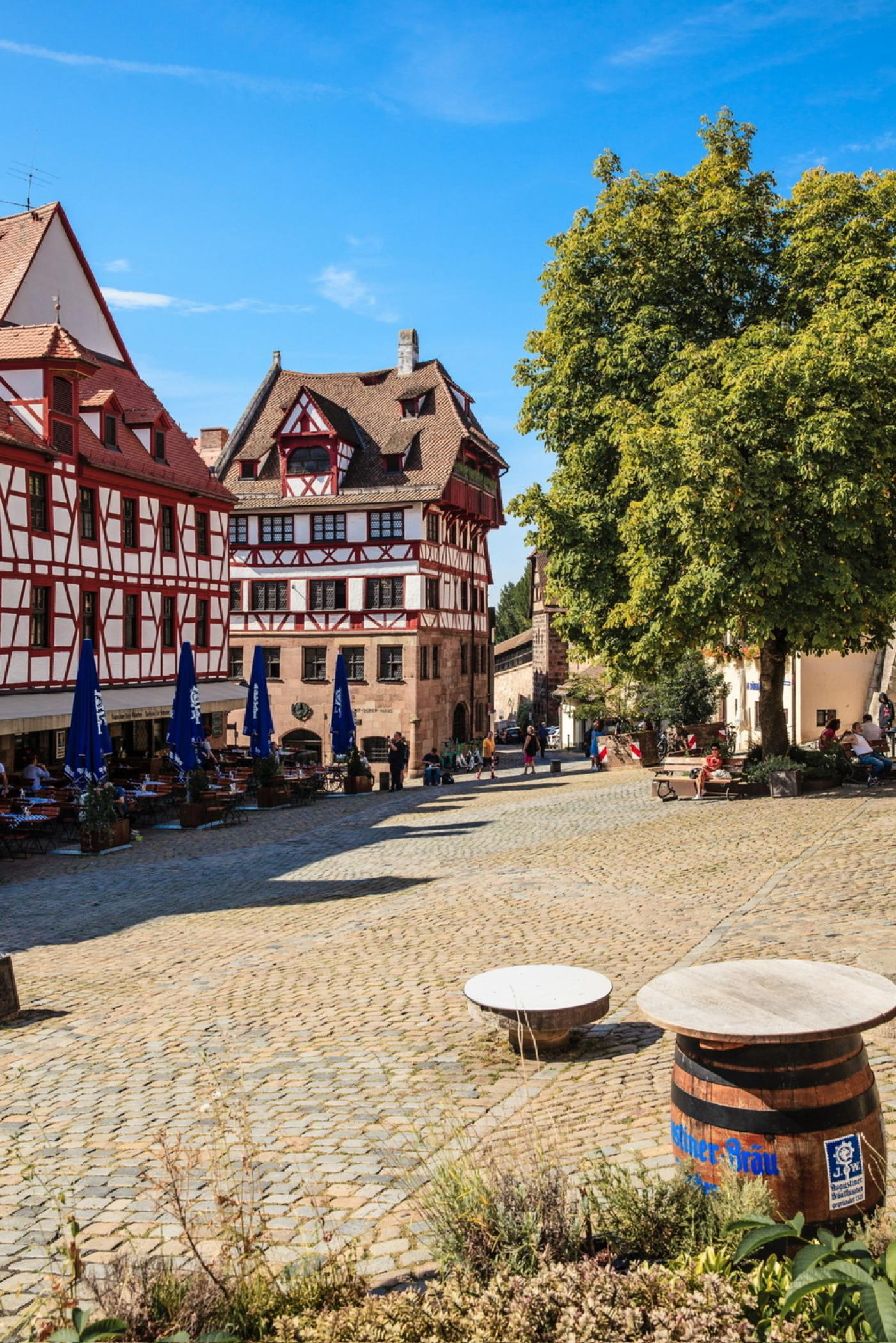 La maison-musée d&amp;#039;Albrecht Dürer à Nuremberg.