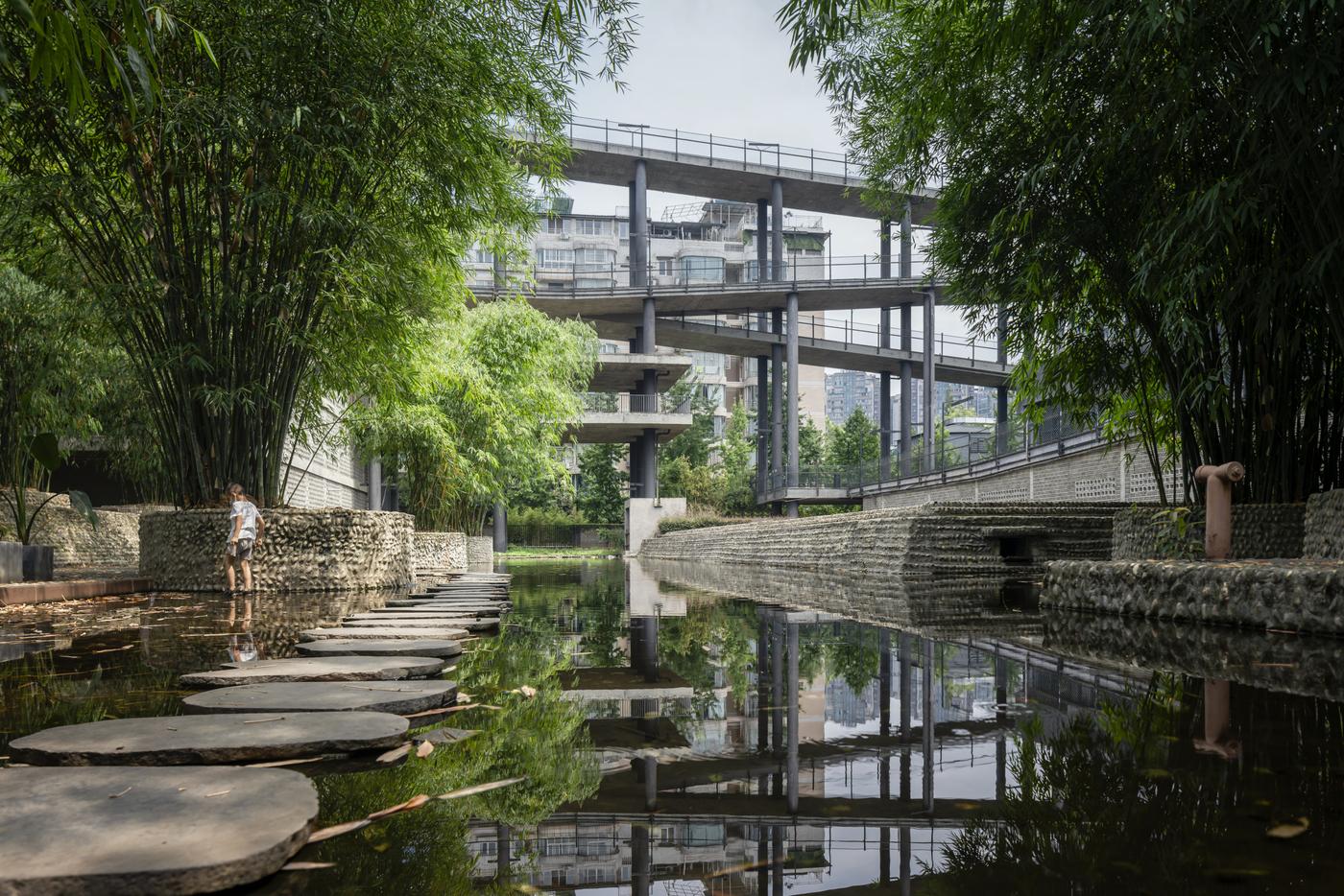 West Village, Chengdu, Chine.