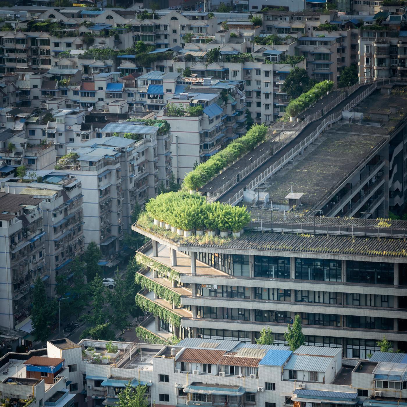 West Village, Chengdu, Chine.