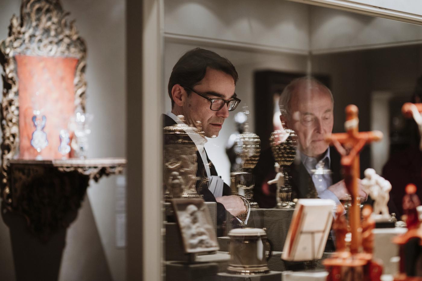 Le stand de la galerie Kunstkammer Georg Laue à la TEFAF de Maastricht en 2024.