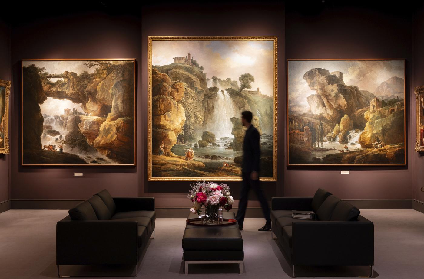 Le stand de la Galerie Eric Coatalem à la TEFAF de Maastricht en 2024.