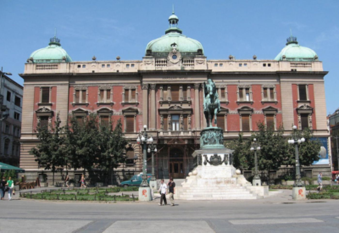 Réouverture du musée national de Belgrade