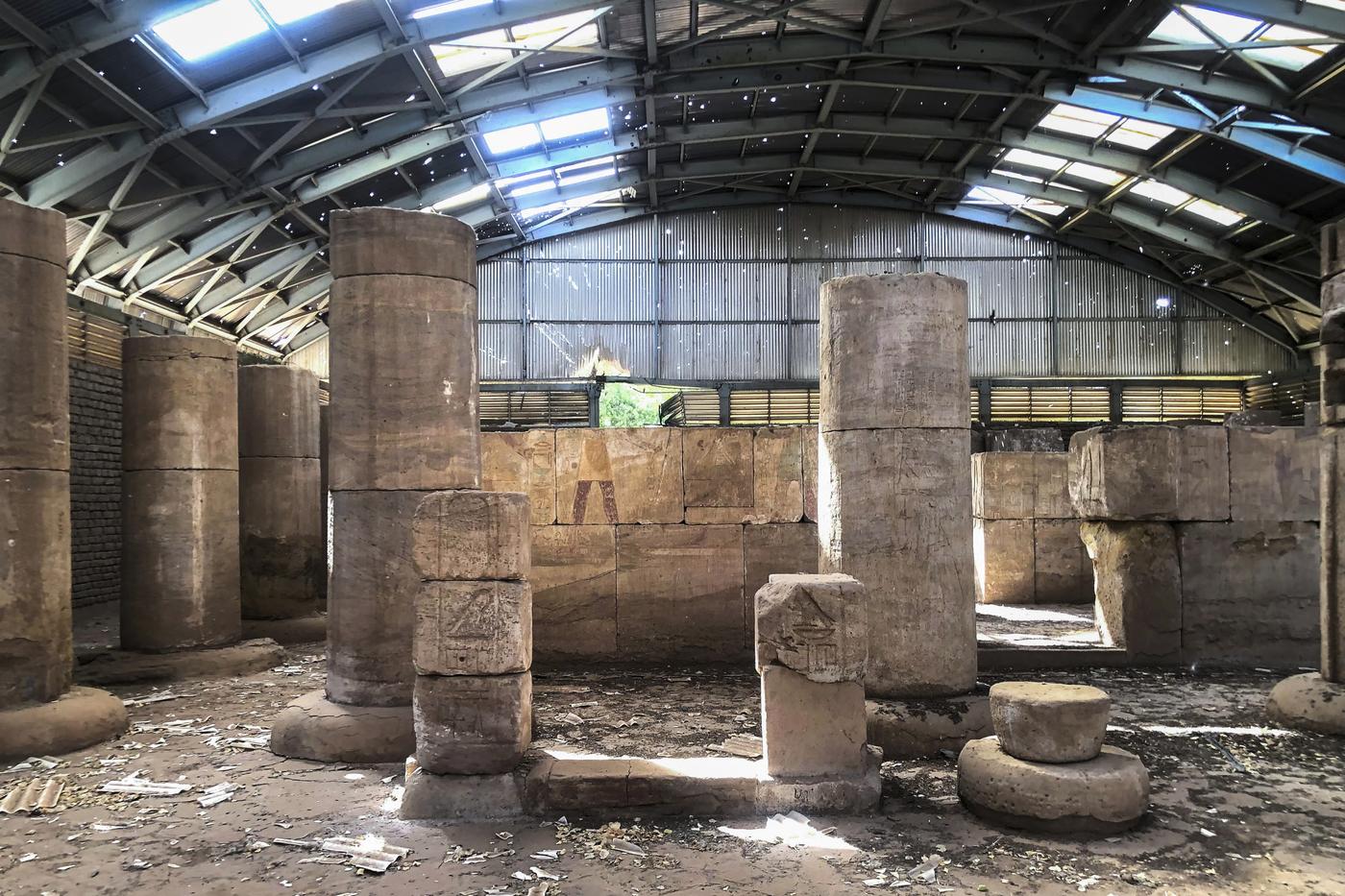 Le musée national du Soudan en avril 2025 après avoir subi des pillages et destructions.