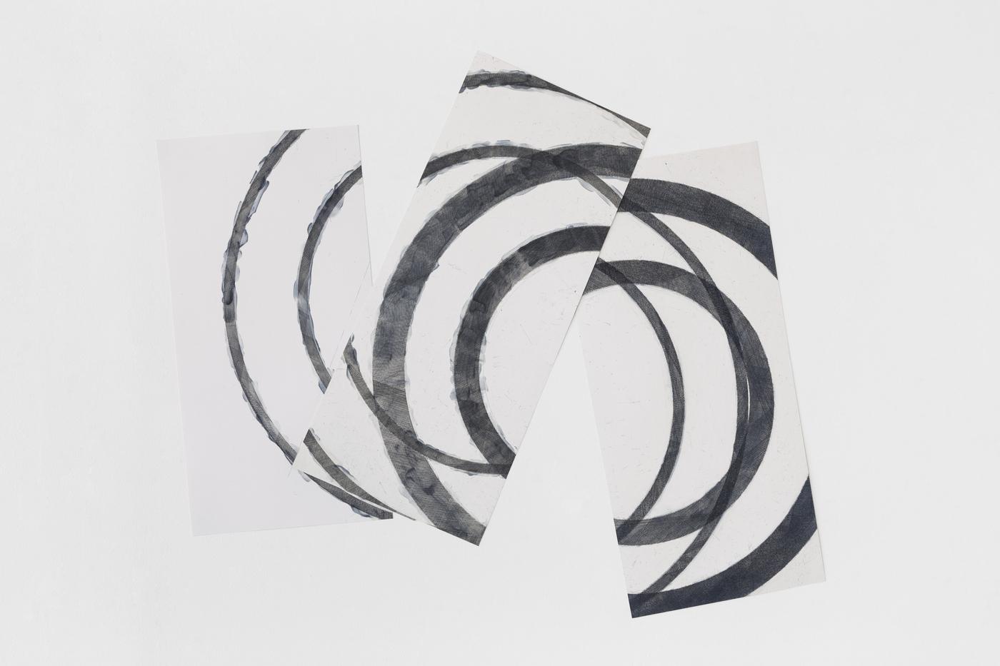 José Pedro Croft, "Untitled", 2021, aquatinte, mezzotinte, pointe sèche, 135 x 118 cm.