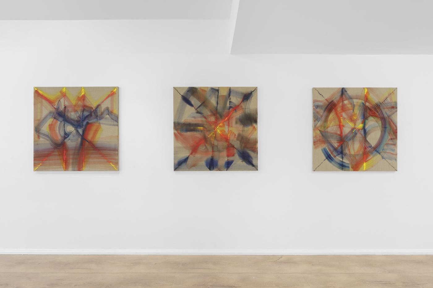 Vue de l&amp;#039;exposition « A​​nne Pesce. Rien ne m&amp;#039;empêche », galerie Modesti Perdriolle.