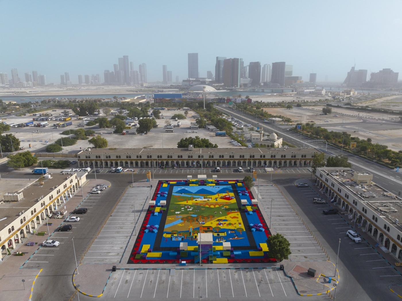 À Abu Dhabi, un nouveau type de biennale d'art dans la ville