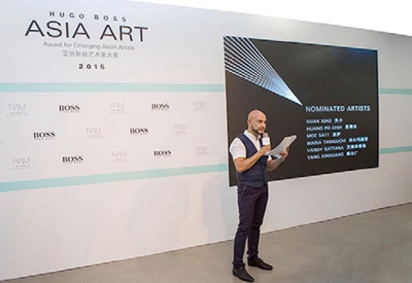 Six artistes sélectionnés pour 
le prix « Hugo Boss Asia Art » 2015