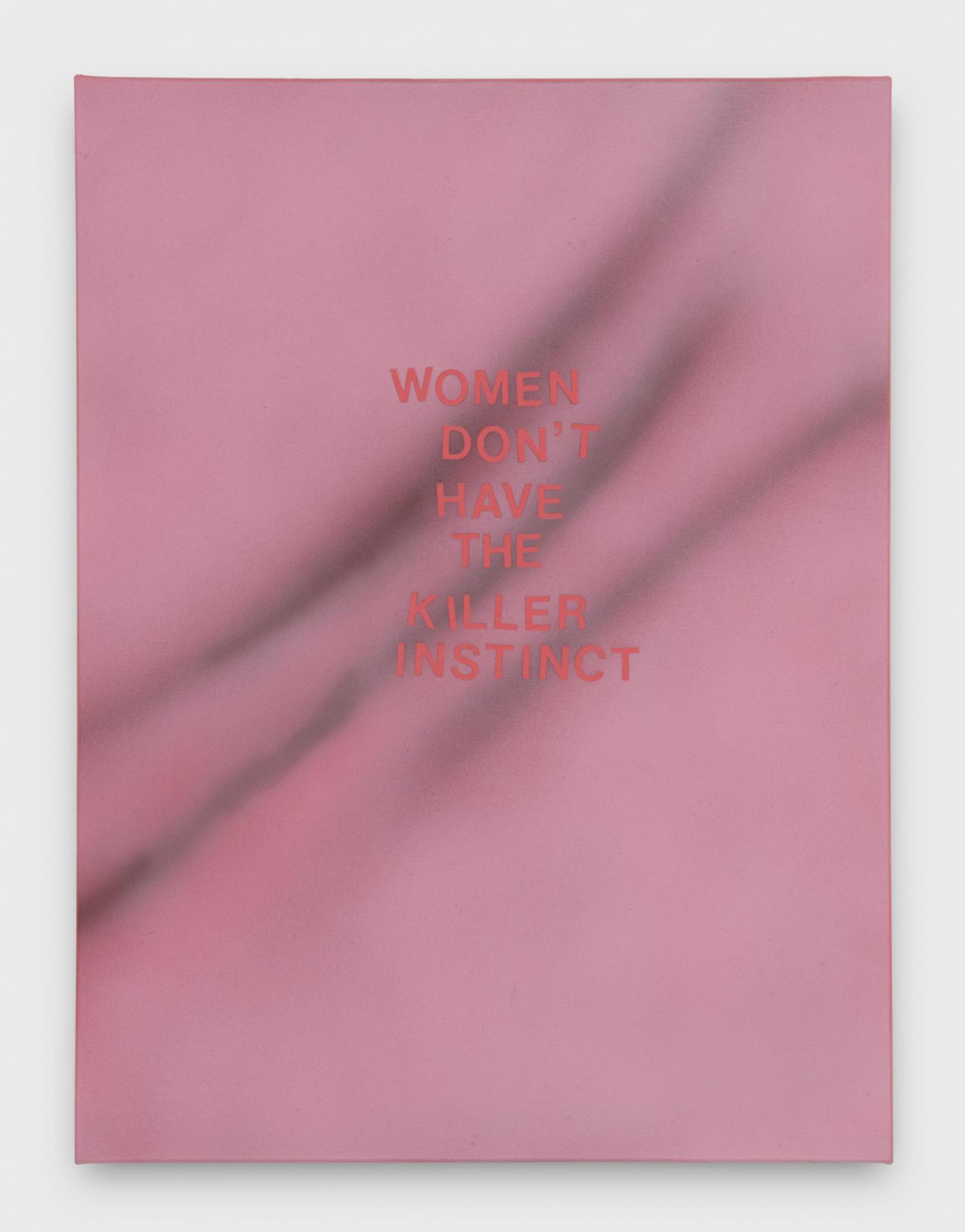 Betty Tompkins, "You Should Be", 2021, acrylique sur toile, 61 x 61 cm.