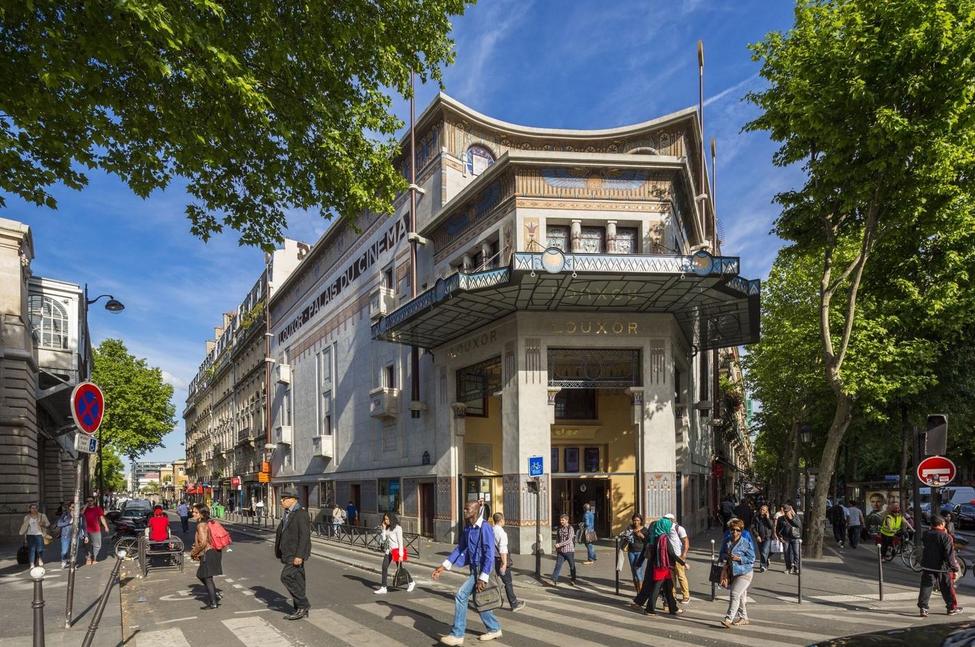 Le cinéma Luxor à Barbès à Paris.