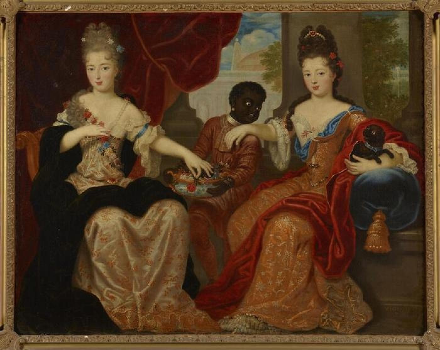 Philippe Vignon, Françoise-Marie de Bourbon, « Mademoiselle de Blois" et Louise-Françoise de Bourbon, "Mademoiselle de Nantes",