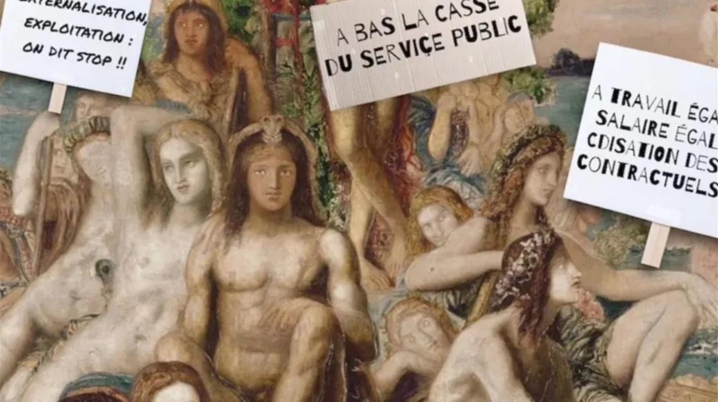 Les agents d’accueil des musées Henner et Moreau en grève reconductible depuis huit mois