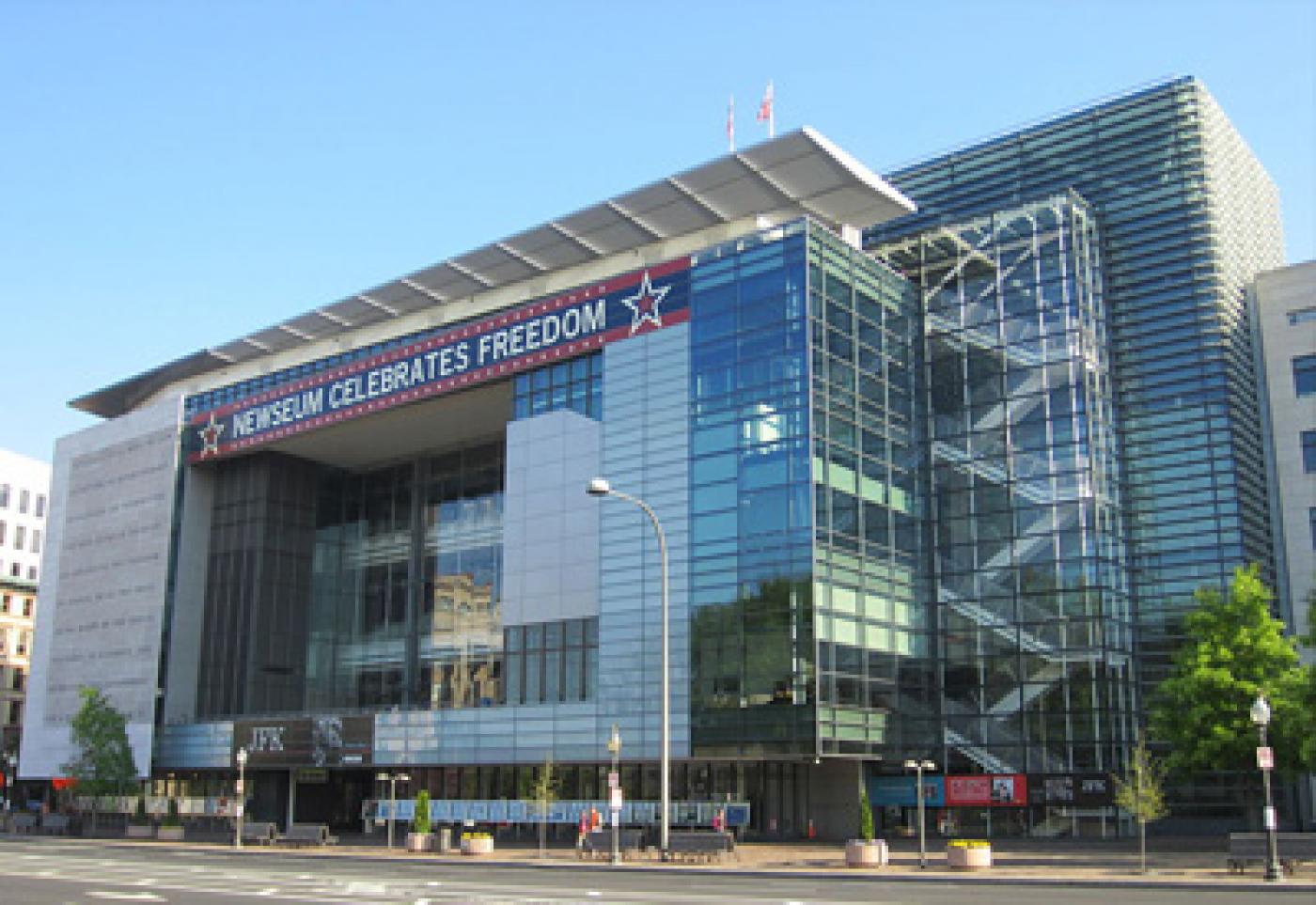 Turbulences au Newseum