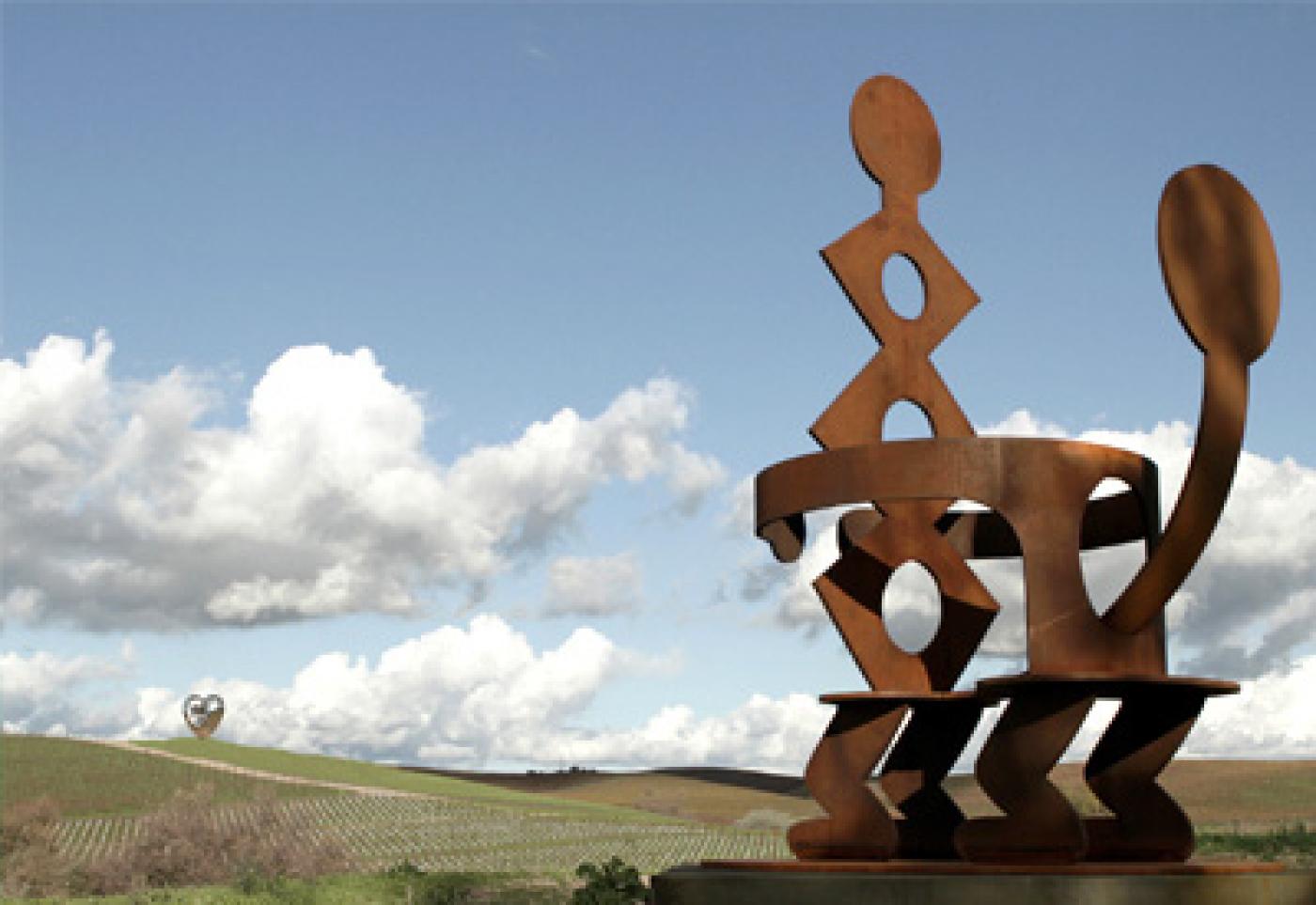 Un nouveau jardin de sculptures en Californie