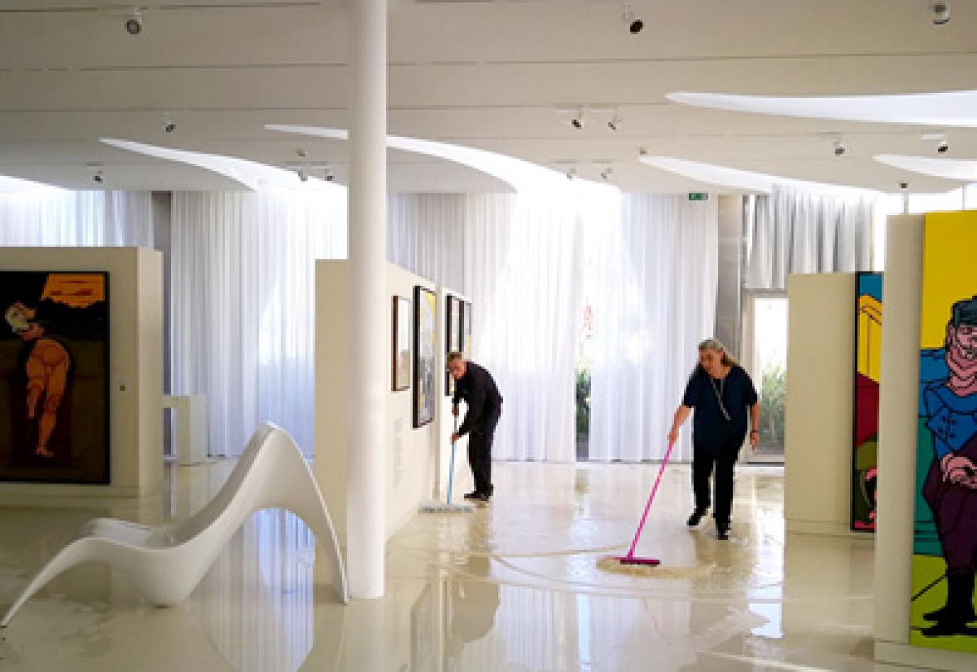 Une centaine d'œuvres touchée par une submersion au musée Jean-Cocteau de Menton