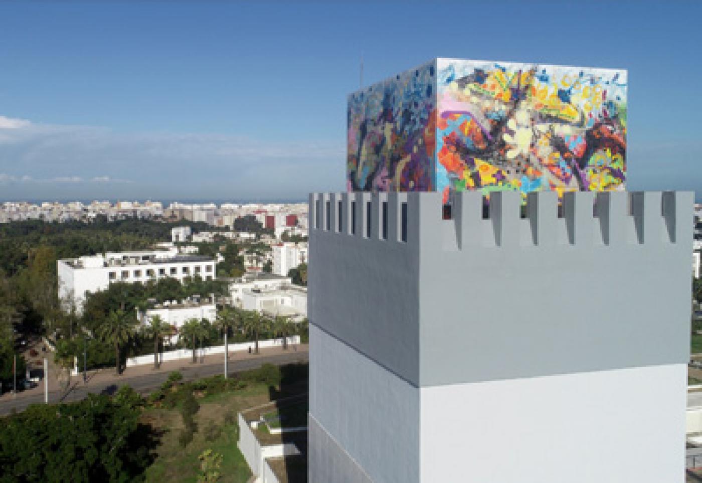 JonOne illumine le ciel de Rabat