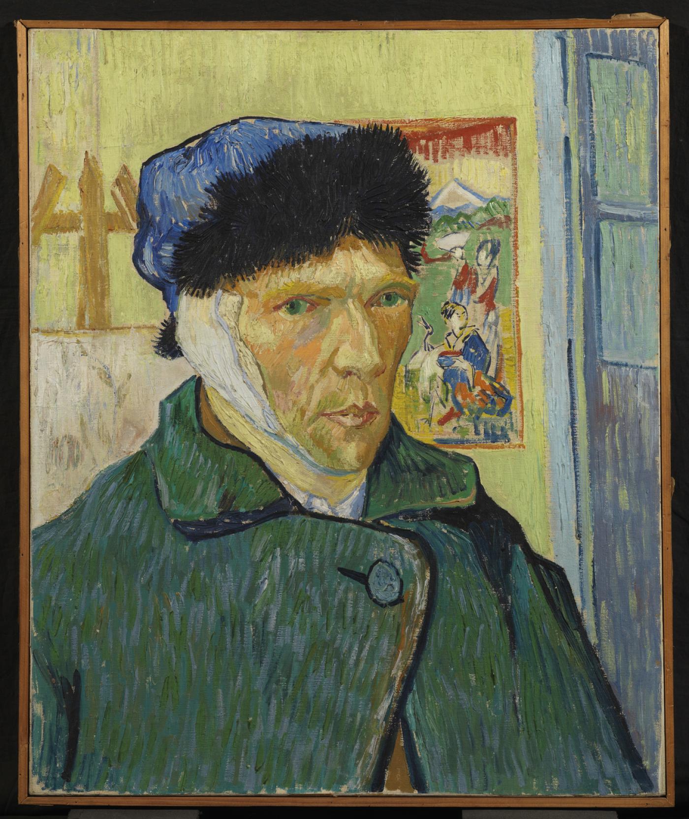 Vincent van Gogh, "Autoportrait à l'oreille bandée", 1889.