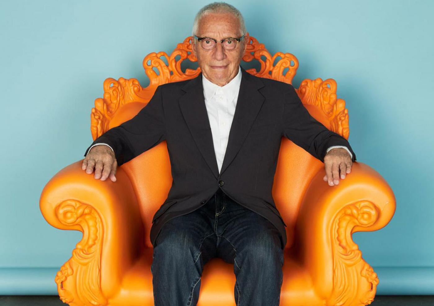 Alessandro Mendini sur le fauteuil "Proust".