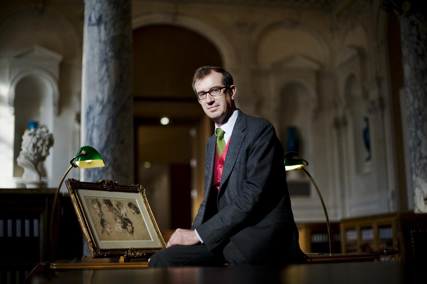 Xavier Salmon, directeur du département des Arts graphiques, musée du Louvre