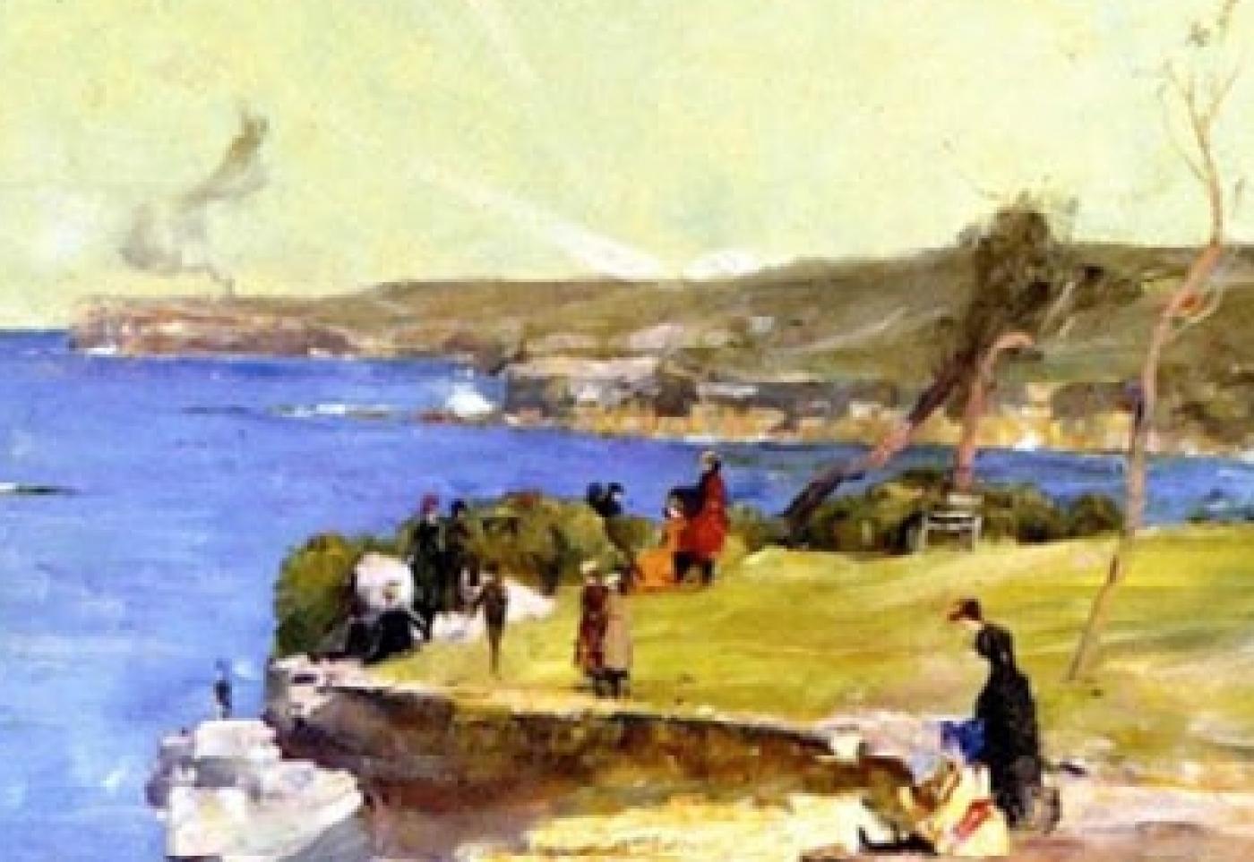 Arthur Streeton, premier artiste australien exposé à la National Gallery de Londres