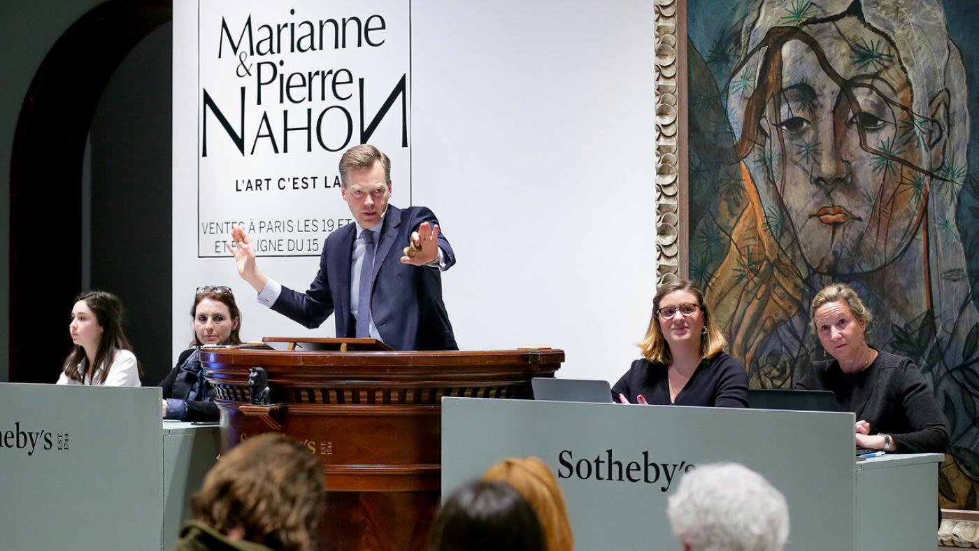 Beau succès pour la vente de la collection Nahon chez Sotheby's 