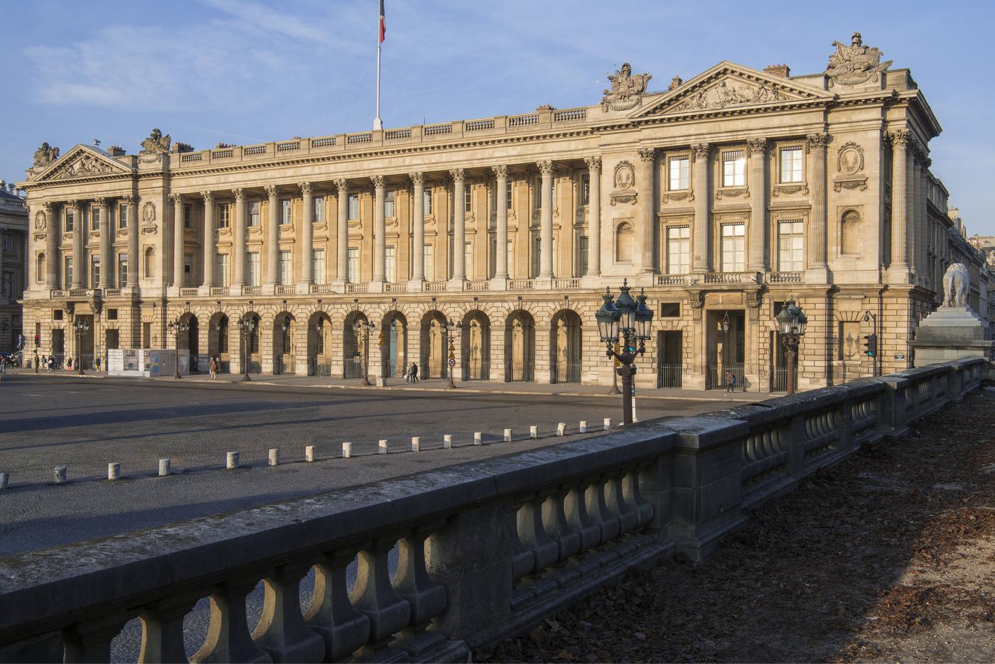 L’Hôtel de la Marine à mi-chemin de sa restauration