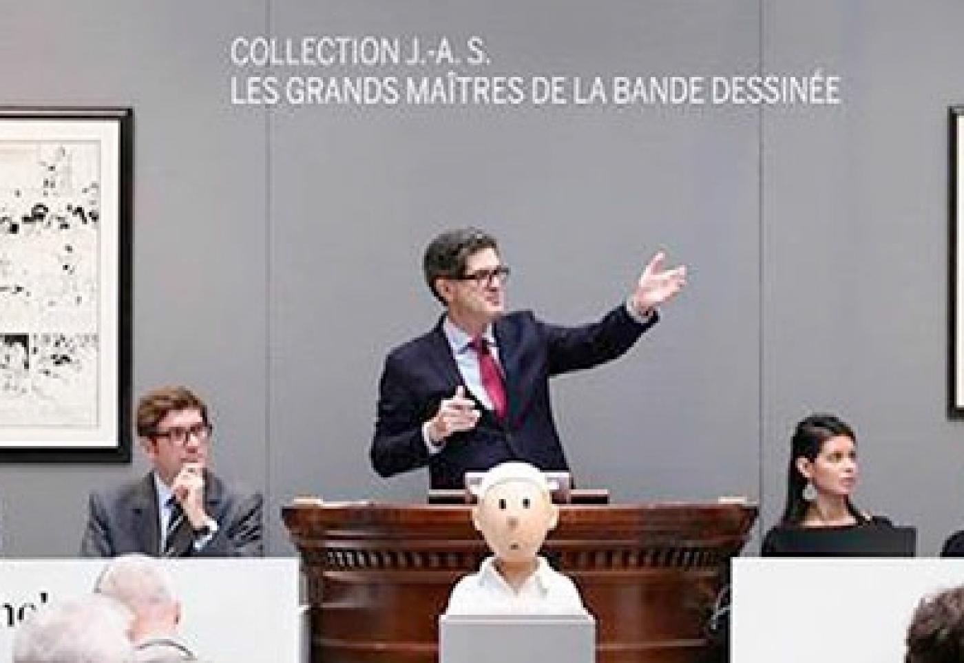 Enchère millionnaire pour Hergé chez Sotheby’s