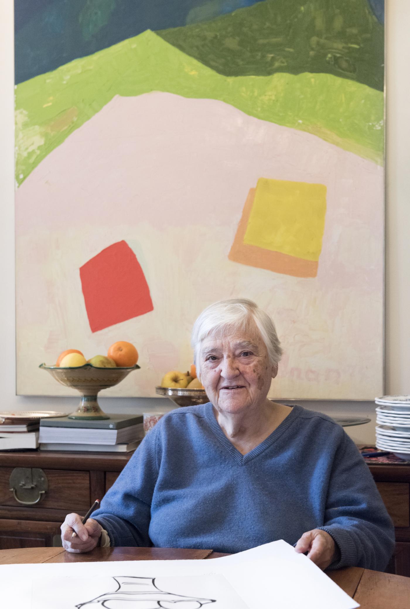 Sophie Whettnall / Etel Adnan : une immensité intime 