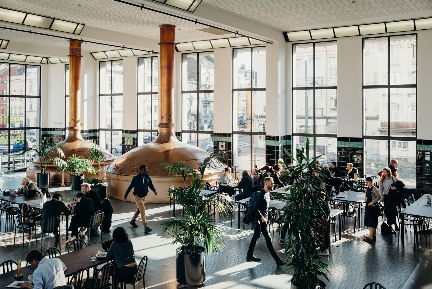 Le centre d'art Wiels, à Bruxelles.