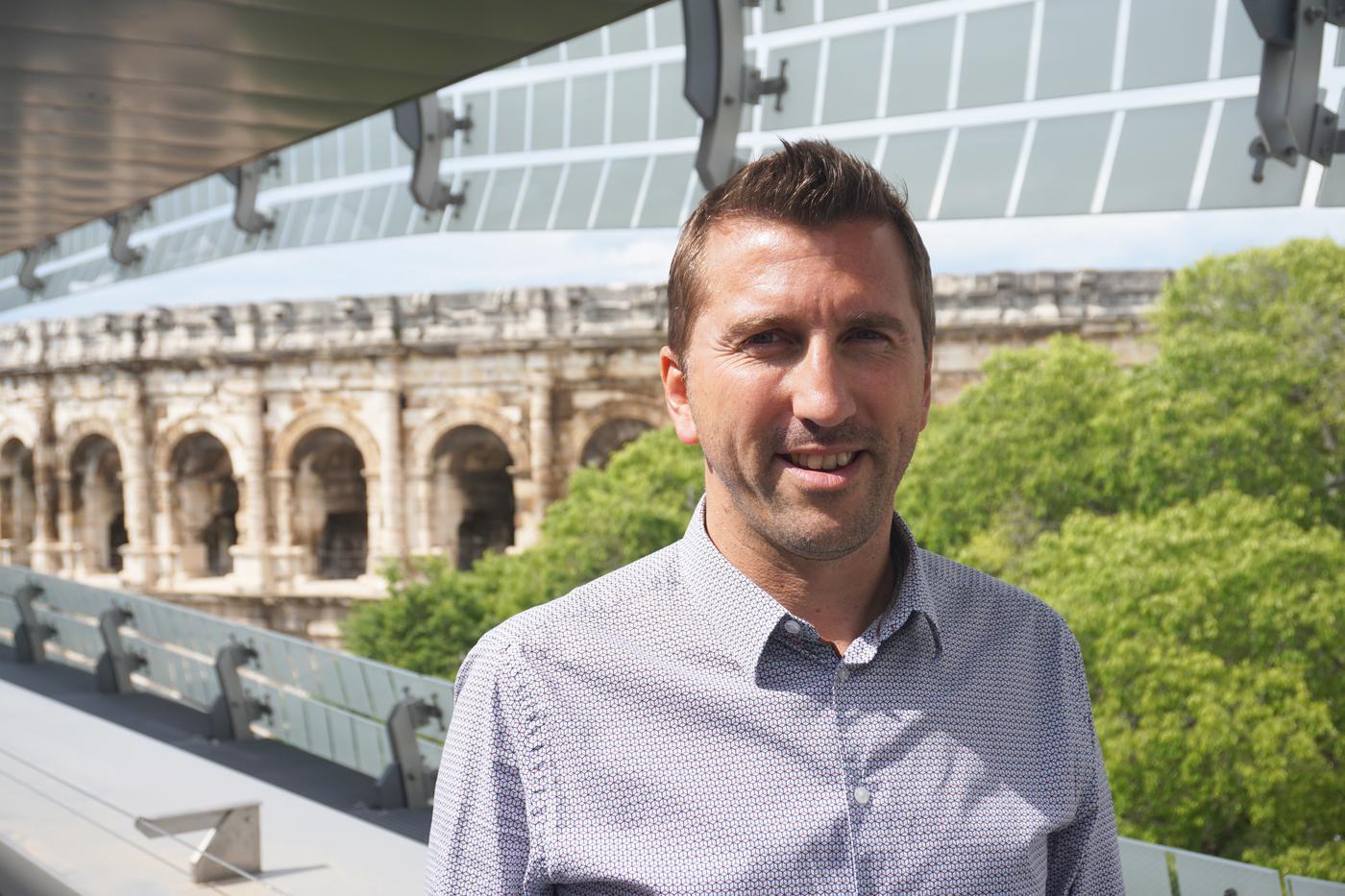 Fabrice Cavillon au musée de la Romanité