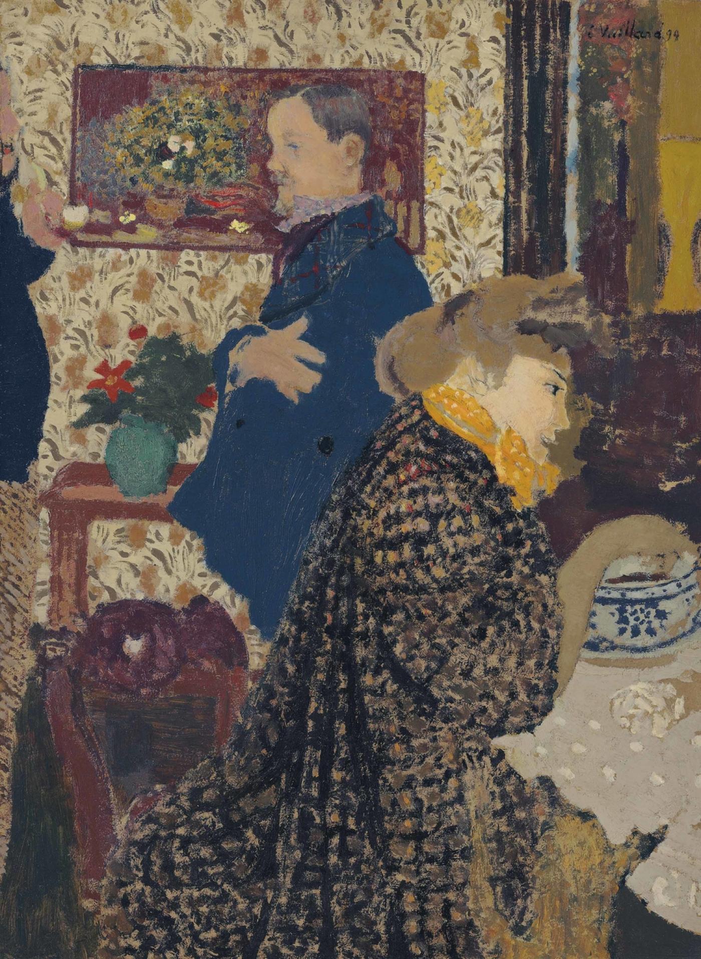 Edouard Vuillard, Misia et Vallotton à Villeneuve, 1899, vendu 17,750,000 dollars à Christie's New York en 2017.